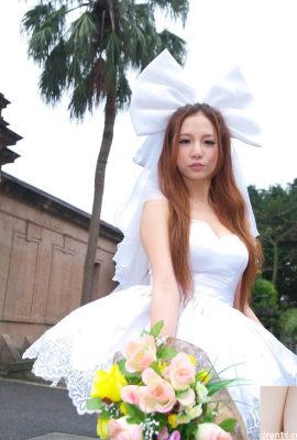 [本土]Le selfie sexy de la belle fille Lin Caiti en robe de mariée !! (32P)