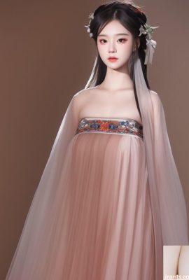 (AI généré) Beauté classique de style chinois