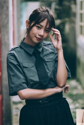 Qian Yu, chérie du campus, est si mignonne qu’elle porte une tenue de rendez-vous super mignonne et veut l’emmener se promener (12P)
