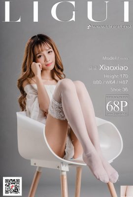 (LiGui Internet Beauty) 2017.09.20 Modèle Xiaoxiao Porc râpé VS Talons hauts en soie blanche Belles jambes (69P)