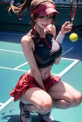 ★PATREON★ AI PICTORIAL – Tenues de tennis
