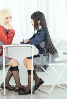 Chunmomo (蠢沫沫) et Taoliangazhai cosplay Chisato et Takina – Lycoris Recul (58P)