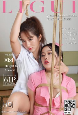 (LiGui) 2023.10.12 « Ange Amour » Qiqi & Xixi (63P)