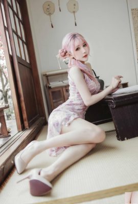 (Collection en ligne) Welfare Girl Fairy Moon « Pink Cheongsam » VIP Exclusive Full (23P)