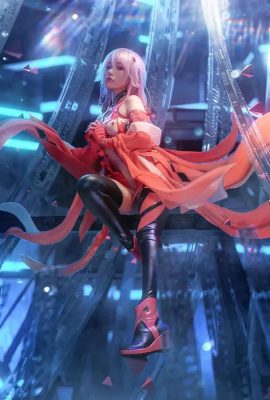 Nekokoyoshi (Fille explosive Nekokoyoshi) cosplay Inori Yuzuriha – Couronne coupable (51P)