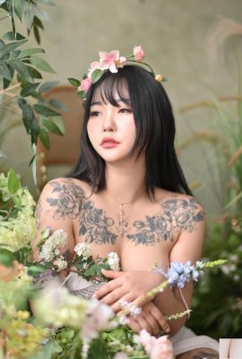 Jeon Bo-Yeon – Fleur nue (55P)