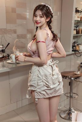 Fille barista