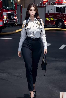 Dame pompier
