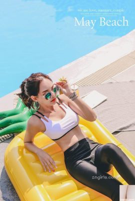 Modèle coréen Yeon Ji-eun, maillot de bain Maybebeach 3 (100P)