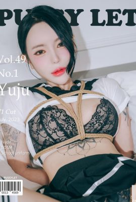 (Yuju) Les seins de la beauté sexy coréenne sont prêts à sortir, mais ses fesses sont aussi une faute (72P)