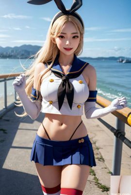 Une fille dans cosplay (86 photos)