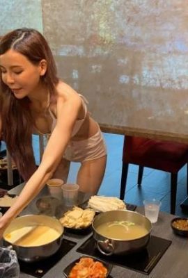 Le restaurant hot pot essaie d'attirer plus de clients en améliorant gratuitement le pot de lait bikini !  ~Zheng Qi Kami (12P)