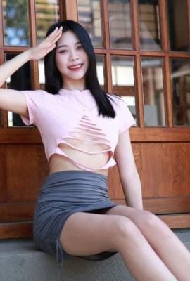 (Collection sur Internet) Filles taïwanaises aux belles jambes – photos réalistes en extérieur de beautés élégantes (1) (101P)