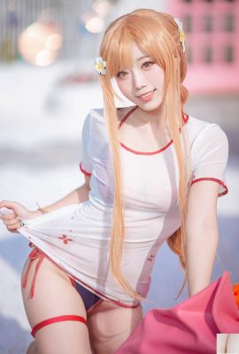 (Collection en ligne) Exclusivité VIP « Asuna Maillot de bain » de la Welfare girl Qieqie (48P)