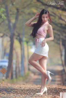(Collection en ligne) Fille taïwanaise avec de belles jambes-Kiki Kuo séance photo de beauté sexy en plein air (2) (89P)