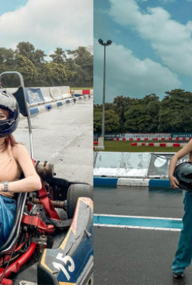 Une conduite féroce découverte sur les circuits automobiles ! Préparez votre propre « airbag de classe H » et conduisez à grande vitesse… ça a l'air très amusant~Mandi Xiangling (11P)