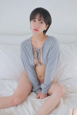 Sehee – Cardigan Gris Coupe Courte (55P)