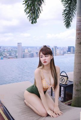 La fille sexy « Sun Huitong » a des seins blancs et tendres et des jambes chaudes, et une silhouette très immonde (10P)