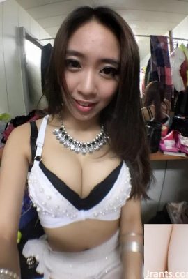 Ce n'est pas seulement l'exposition des seins qui rend les gens formidables, la danseuse de boîte de nuit aux fesses de pêche « Zhang Fangyi » a les plus belles fesses (14P)