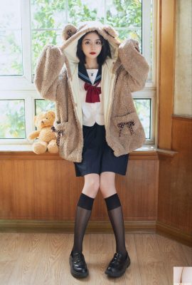 (Collection en ligne) Uniforme scolaire Welfare Girl-Lao Xiaobai jk Little Bear jk (43P)