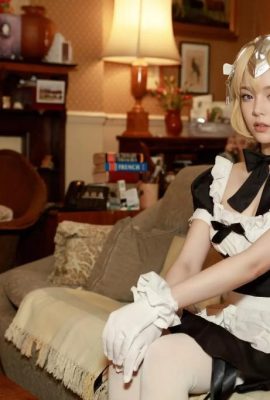 ATFM-Tsubaki cosplay Jeanne d) Arc Maid – FateGrand Ordre (52P)