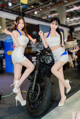 (Collection en ligne) Fille d'exposition du Salon de la moto lourde de Taipei 2024 (114P)