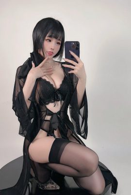 (Collection en ligne) Miko Jiang, fille du bien-être, exclusivité VIP « Black Silk Transmission » (24P)