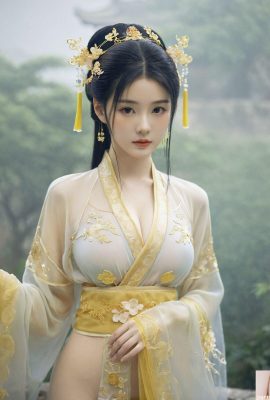 Style ancien, Hanfu beau et sexy ?(AI généré】