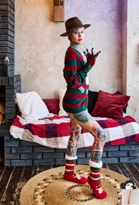 (Suicide Girls) 09 septembre 2024 – Nerwen – La mignonne Freddy Krueger (52P)