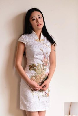 (Collection de modèles chinois) Cum Wife Type Modèle chinois Sitong Photo nue à échelle moyenne (67P)