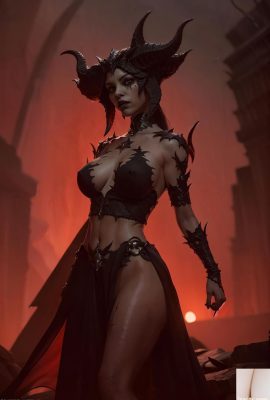 * Patreon * (Al Painting Studio) Diablo Lilith