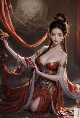 Slim Hanfu femme