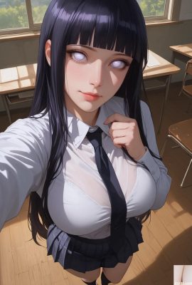 Naruto – Hinata (AI généré)