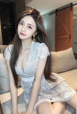 Douce et jolie fille « Jia Jia’er » a l’air si chaude et magnifique pour réconforter son corps et son esprit (10p)
