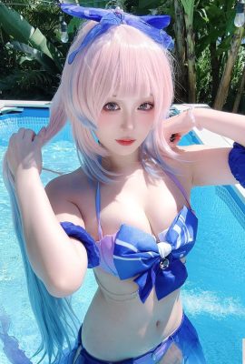 Le tempérament et le « yuki_ting » sexy ont l’air trop sérieux et féroce, et la figure est complètement imparable (10p)