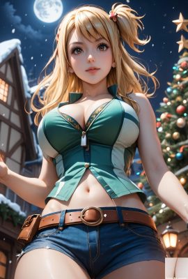 Lucy + Heartfilia + – + Noël + Wonderland
