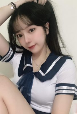 La fille capricieuse « Lin Han » a une taille mince et un grand sein, qui est si attrayant (10p)