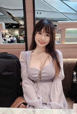 Une fille fraîche et douce « Niu Niu Mei » a une figure profonde V super féroce (10p)