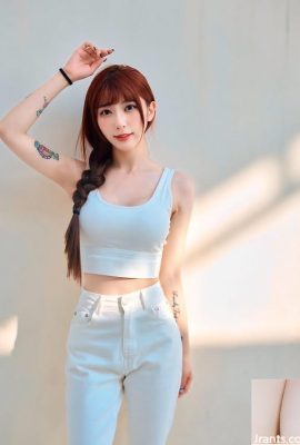 Hot et jolie fille « Gu Sweetheart » ne peut pas cacher l’arme du diable (11p)