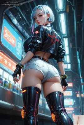 ★ Patreon ★ (AIASAG) Aperçu cyber-girl
