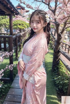 Sakura + Blossoms + et + Kimono + Girls + Photobook