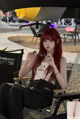 La combinaison du tempérament de la fille aux cheveux roux « Xiaomu » et sexy (10p)