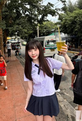 « Huang Linyuan » La peau lisse dégage une bouffée de jeunes (10p)