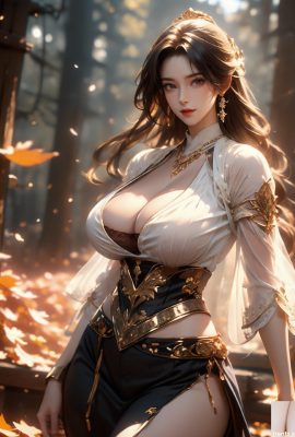 Maiden (jeune femme dans la forêt d’érable)