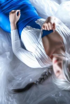 (Collection Internet) Hokunaimeko cosplay Shenhe – Genshin Impact (64p
