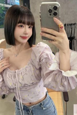 « Ninizi » montre ses courbes extrêmes ! Les seins ronds et beaux sont tellement féroces (10P)