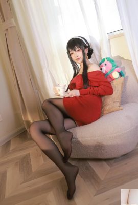 (Collection en ligne) Aqua 水淼 – Pull rouge Yor Forger (68P)