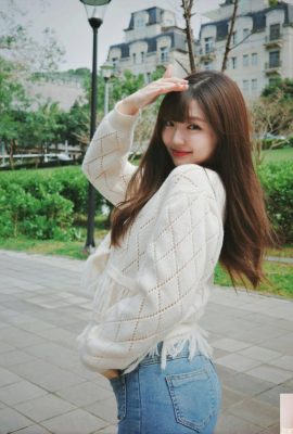 La douce fille « Dinghui Venus » cache sa belle silhouette et la révèle avec surprise (10P)