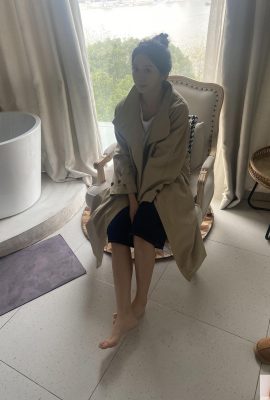 Ensemble de séance photo privée du corps humain du modèle chinois Qiqi (47P)