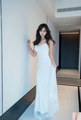 (Collection en ligne) La dernière œuvre de la belle beauté Shi Anan le 31 octobre avec des seins qui fuient et une chatte en gaze blanche